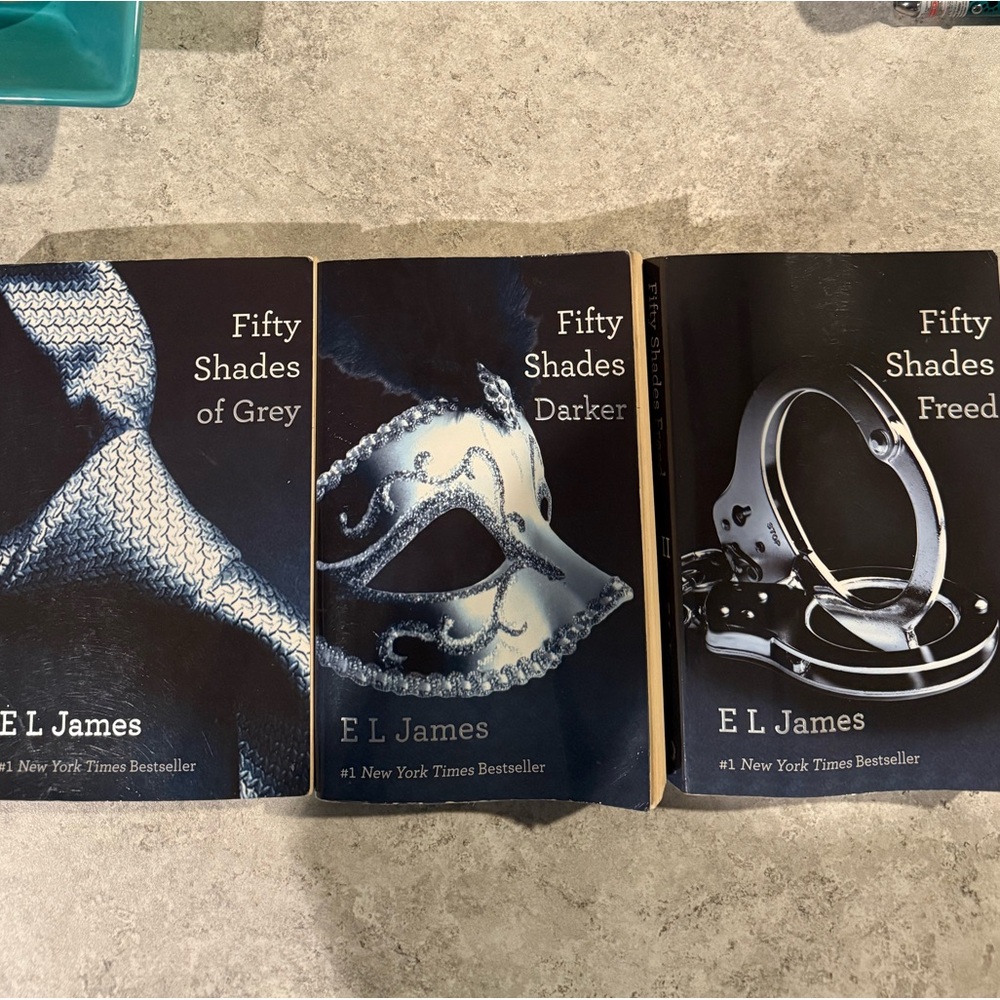 Fifty Shades of Grey Trilogy- all 3 books
